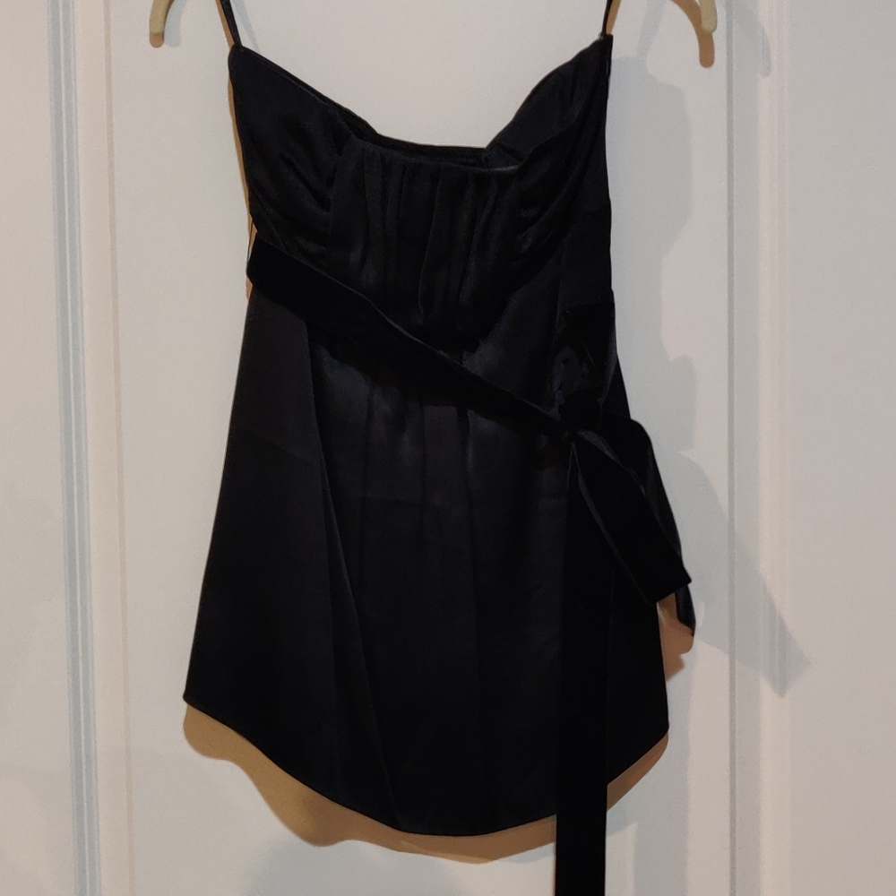 Banana Republic Silk Strapless Top